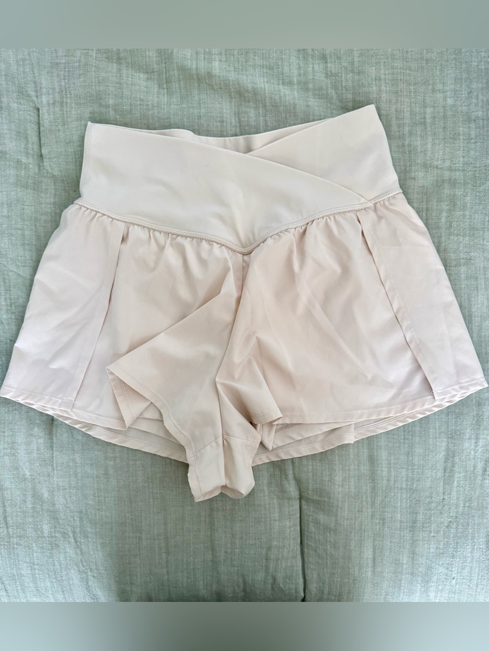 High Rise Woven Shorts